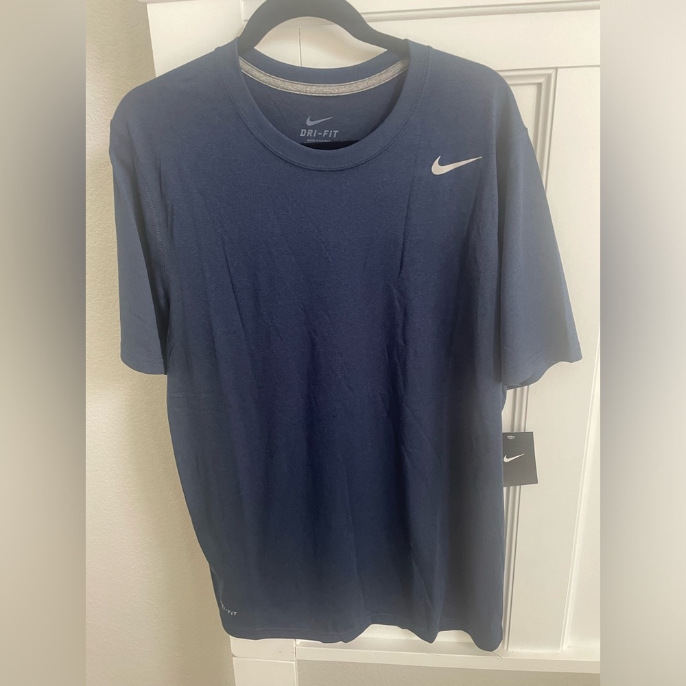 Nike Men's Blue Dri-FIT Shirt
